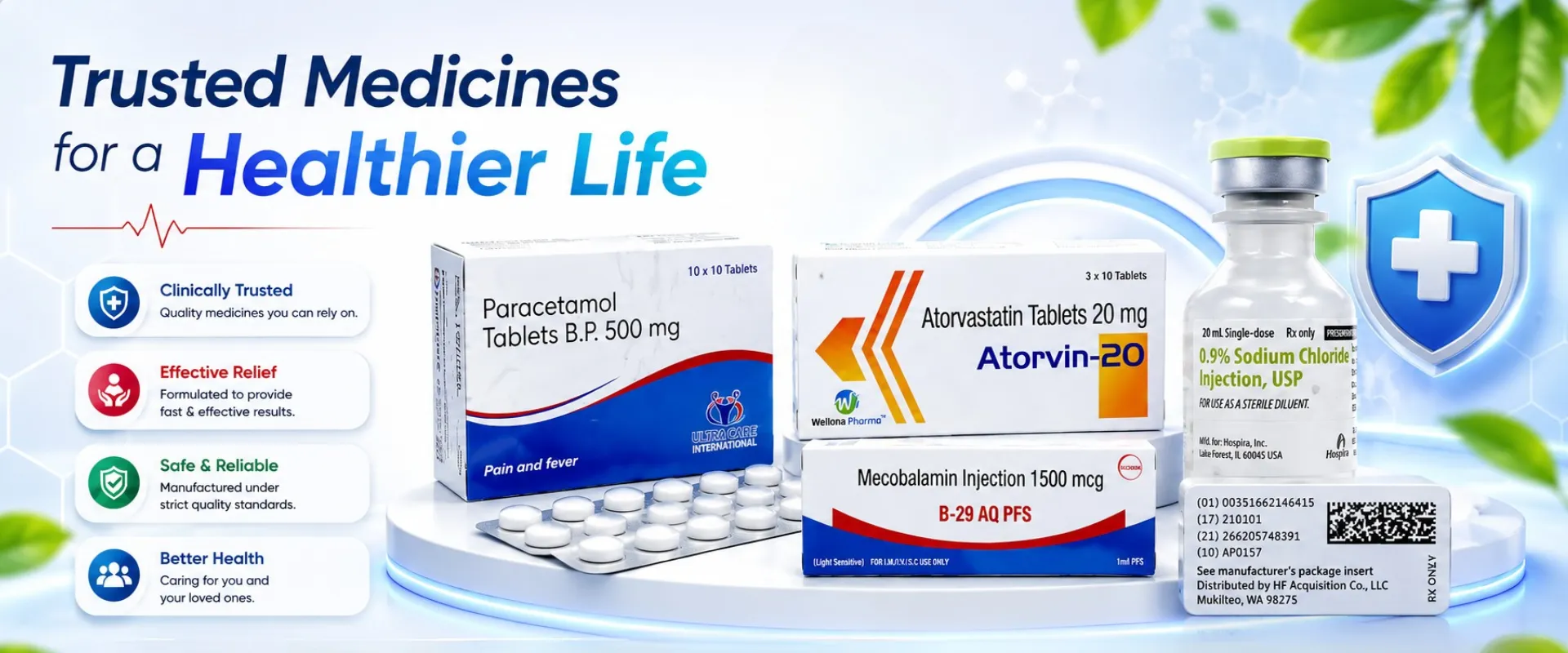 Khushbu Medical Agency Pharmaceutical Banner